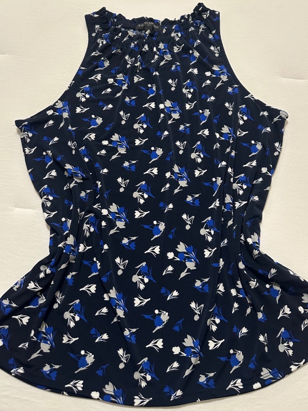 Banana Republic Floral Halter Neck Tank Top - Size M - NWOT